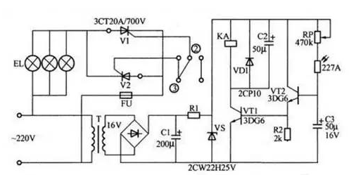 光控開關(guān)電路