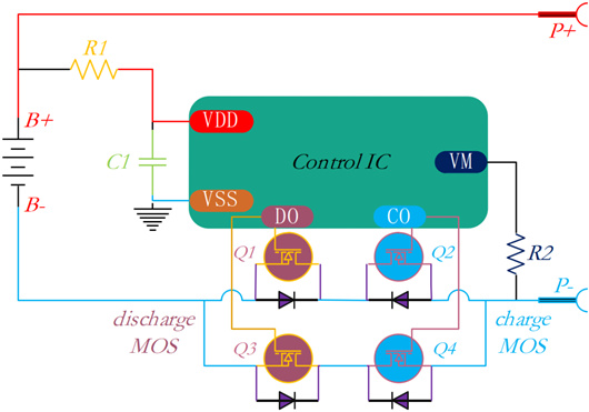 單節鋰電池保護